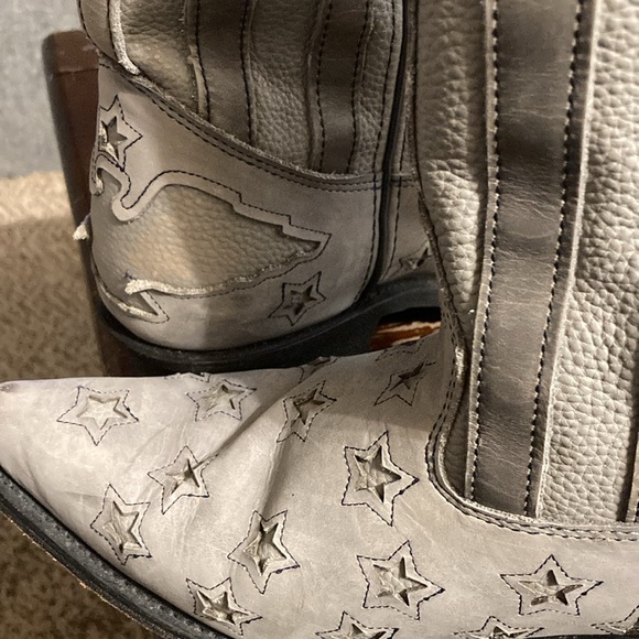 Rockin country men’s western leather boots size 9D - Picture 13 of 15